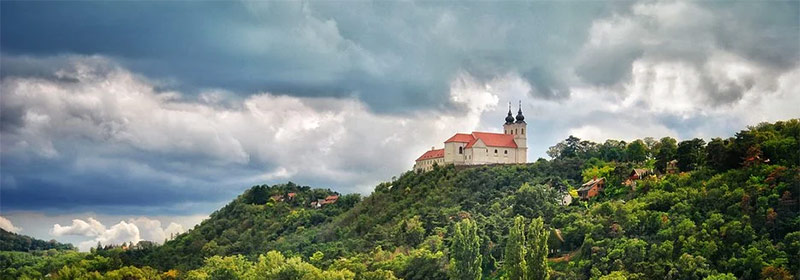  Tihany abbey, Tihany village