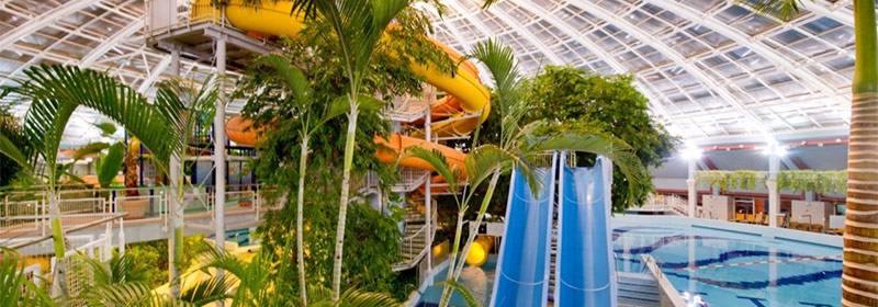 Debrecen Aquaticum water park. Nagyerdő Park (“Big Forest”)