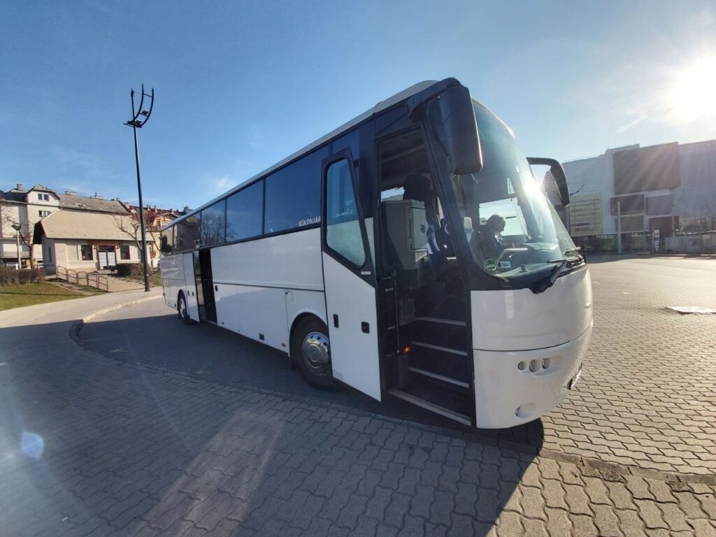 Bus rental with a driver in Budapest