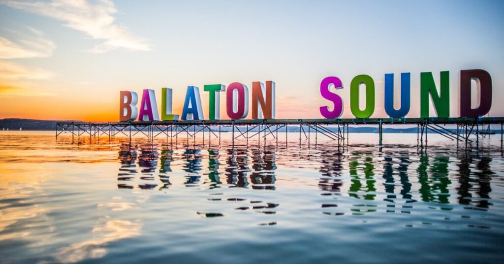 Balaton sound music festival in Zamardi