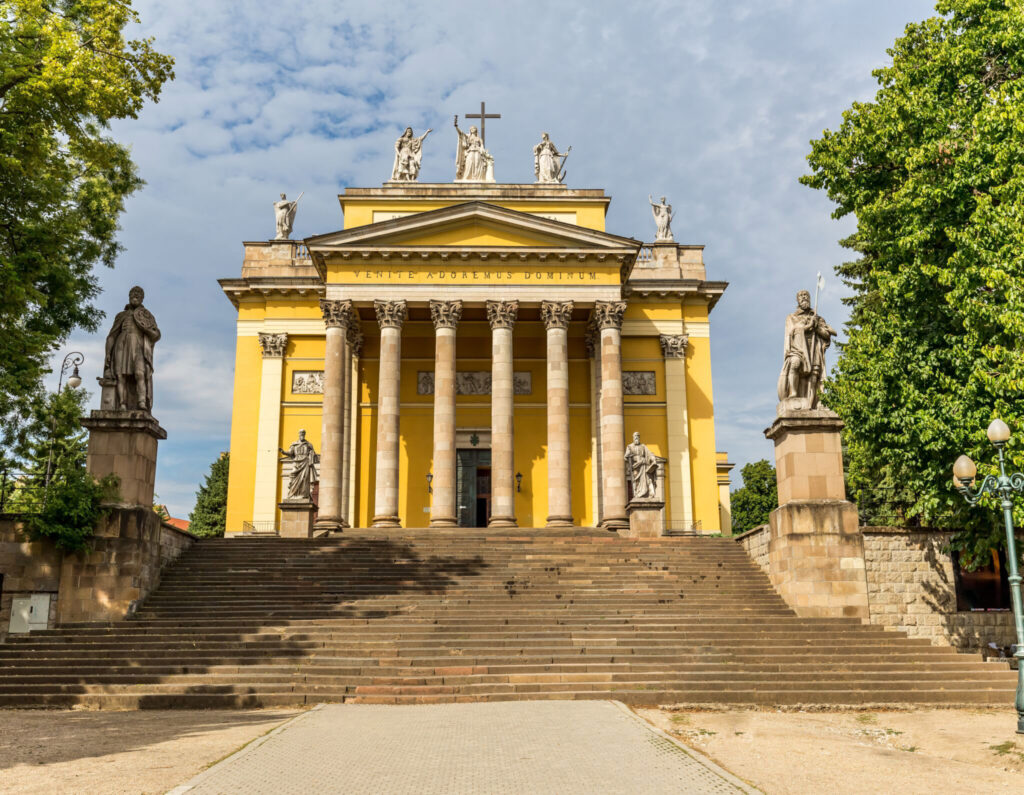 Basilica of Eger, designed by the prominent Hungarian architect József Hild