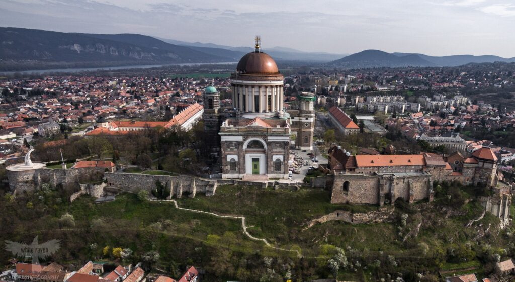 The Basilica of Esztergom is the largest building in Hungary